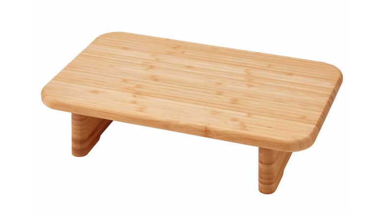 Ikea STOLTHET cutting board against a white background