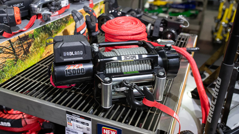 Picture displaying new Badland winch