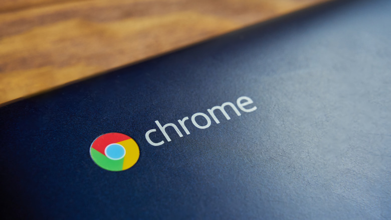 A closeup of a Chromebook