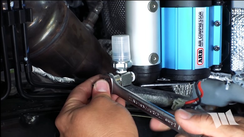 installing an ARB Air Compressor on a Jeep Wrangler
