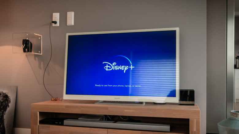 Disney+ opened on smart TV