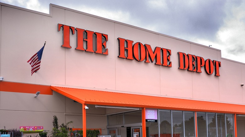home depot store exterior