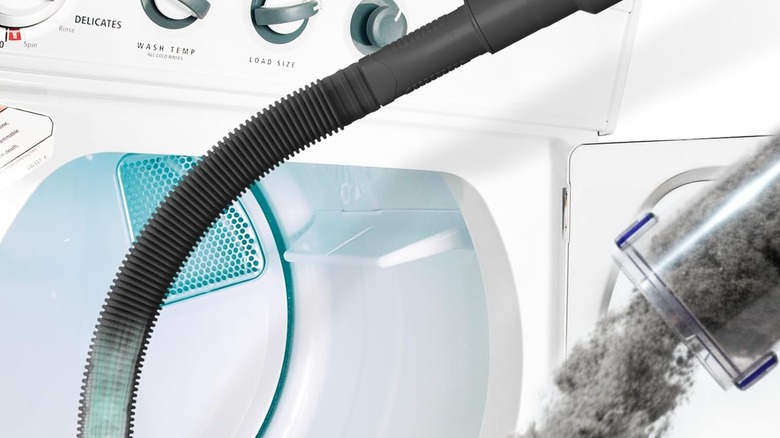 dryer with dirty vent