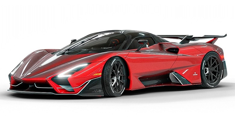 SSC Tuatara Aggressor on white background