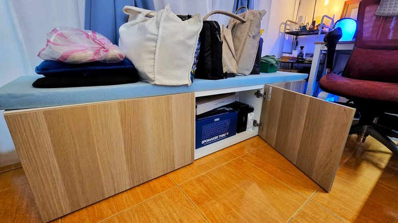 the author's Besta cabinet in his office