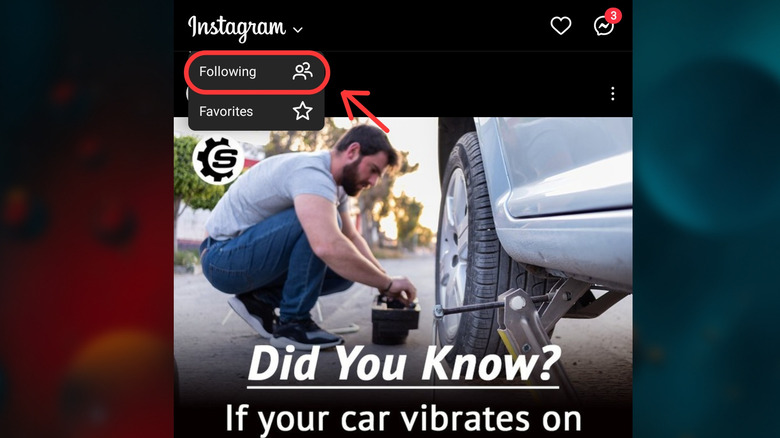 MMtech Online Instagram post with UI instructions