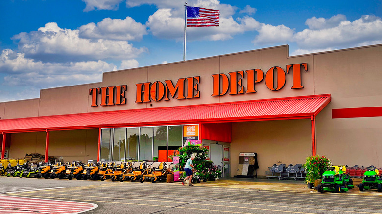 A Home Depot storefront in Georgia