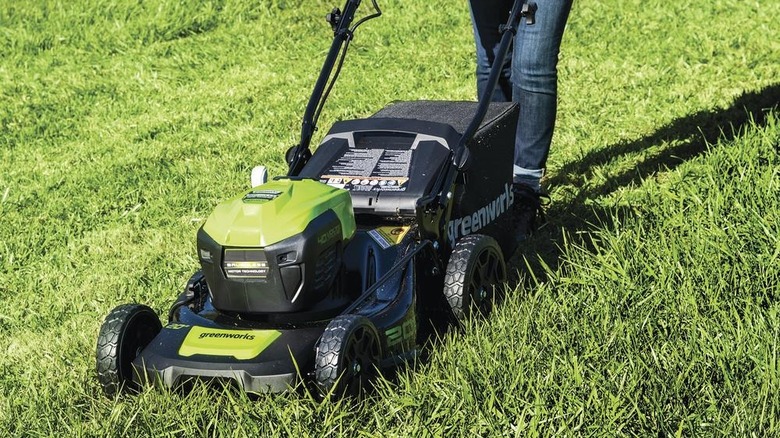Greenworks push mower