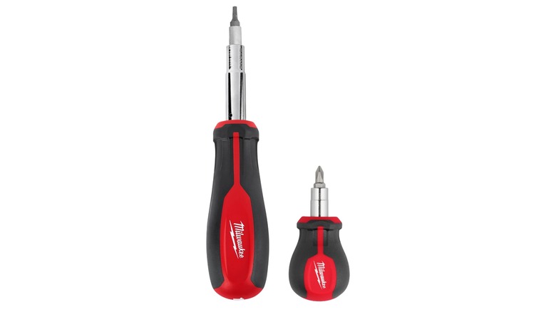 2-Piece Multibit Screwdriver Set (Standard and Stubby Models)