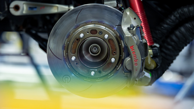 Brembo brakes closeup