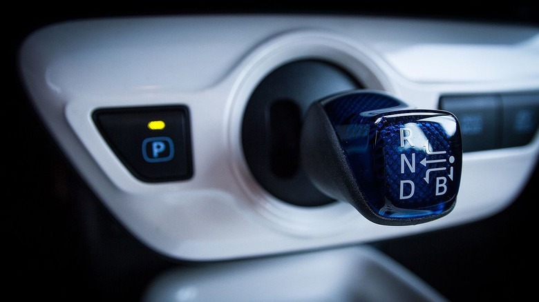Toyota Prius gear shift