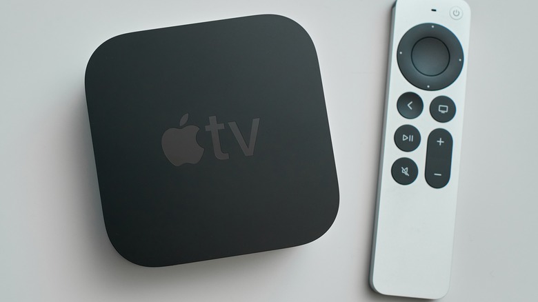 apple tv with remote