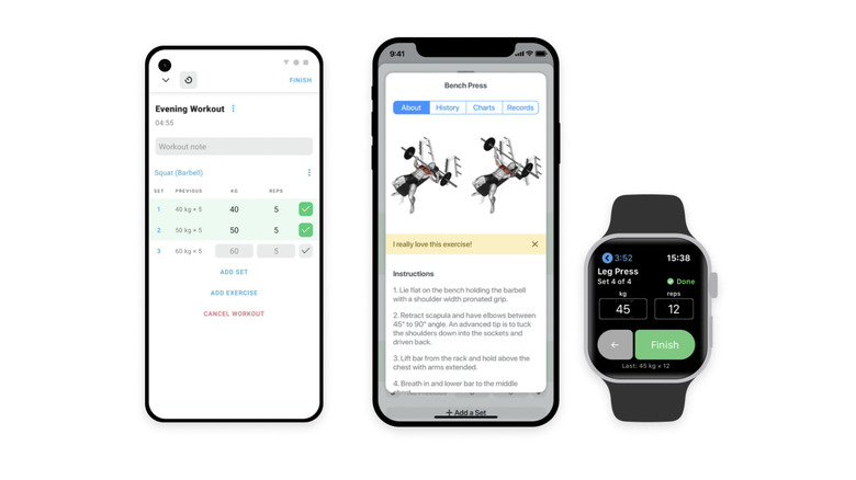 Strong app iPhone and Watch