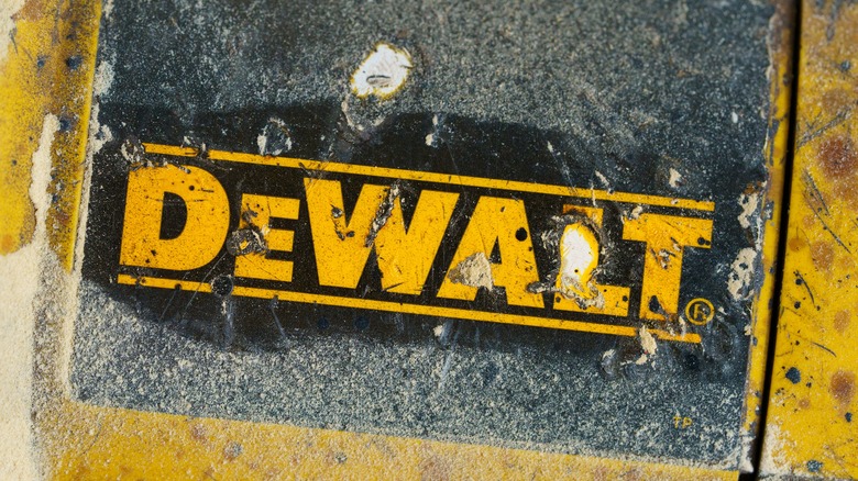 Picture displaying DeWalt Tools logo