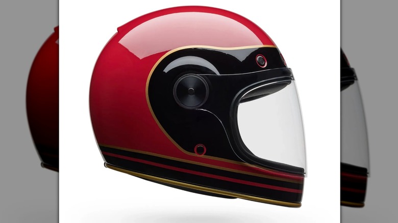 Bell Bullitt GT Helmet in Charge Blood Red and Black