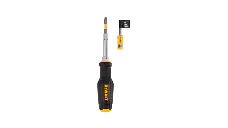 Max Fit 6-in-1 multibit screwdriver on a white background