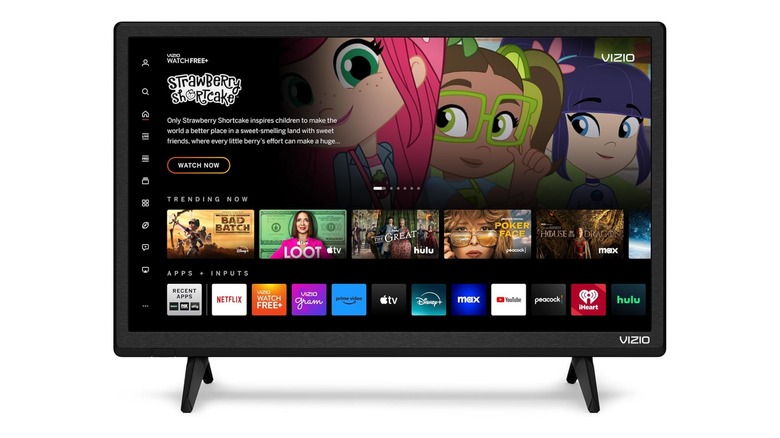 Vizio D24f-J09 TV on a white background