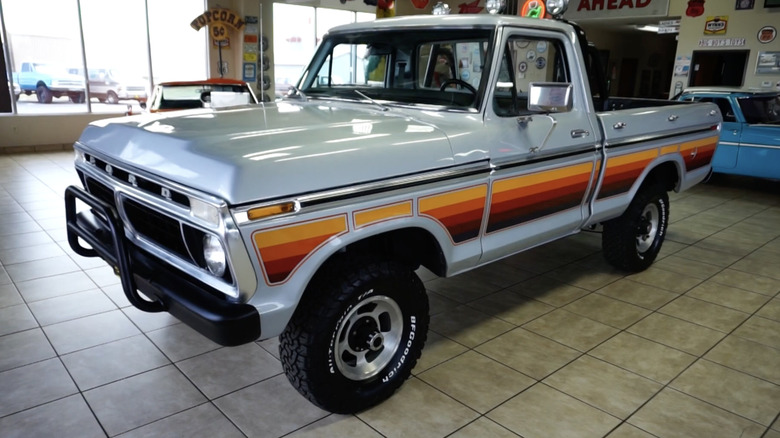Late 1970s early 1980s Ford F-150 Freewheeling decal package.
