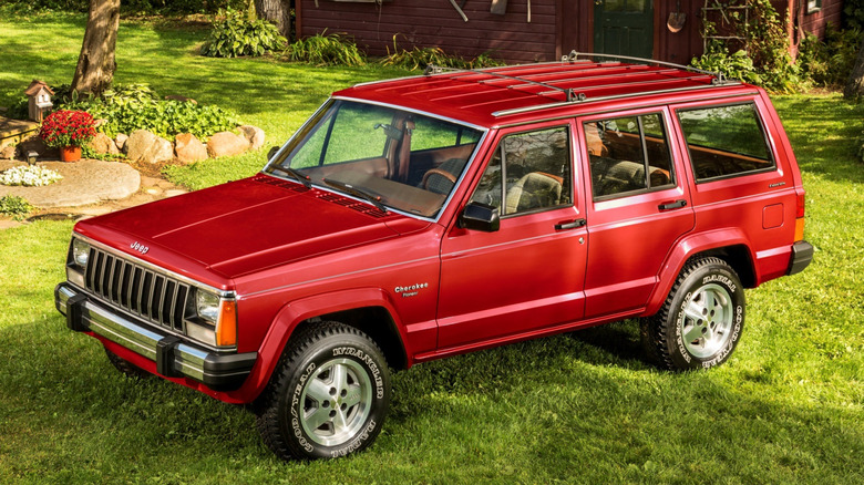 1984 Jeep Cherokee at home