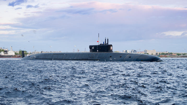 The "Knyaz Vladimir" submarine
