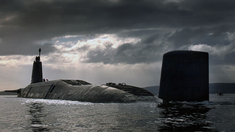 a Vanguard-class submarine