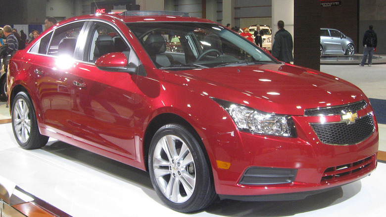 Red 2011 Chevy Cruze