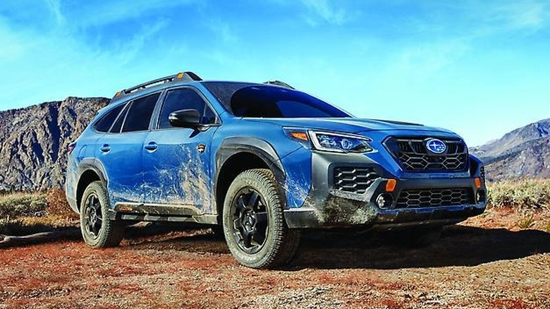 Subaru Outback parked outdoors
