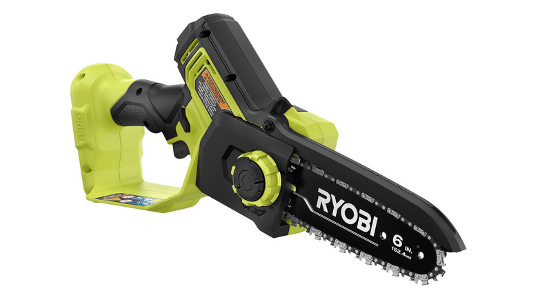One+ HP 18V Brushless 6-inch Battery Compact Pruning Mini Chainsaw