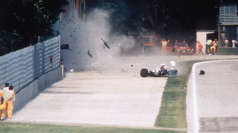 Senna crash