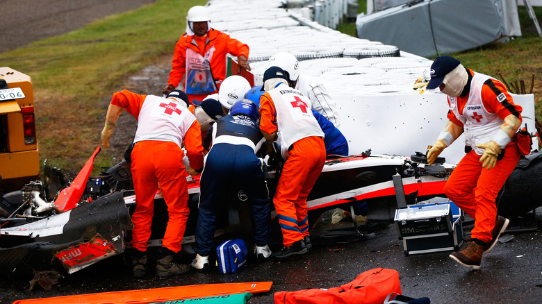 Jules Bianchi crash
