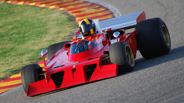 Ferrari 312 B3 Spazzaneve at the Mugello Circuit, Italy