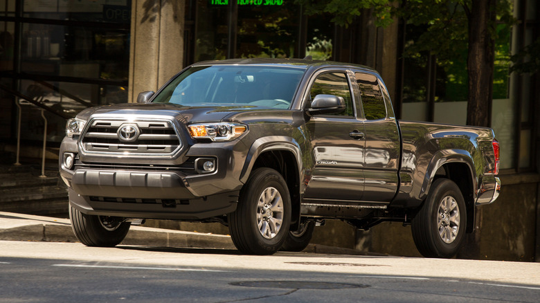 2016 Tacoma SR5 driving in city