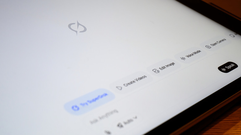 Grok AI Generator app on electronic device screen.