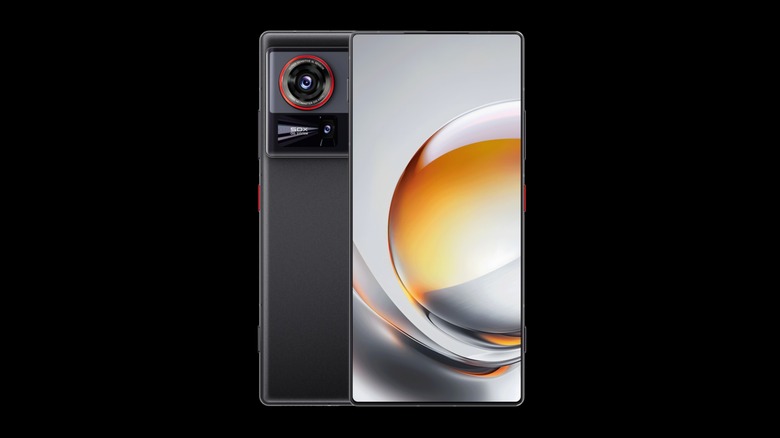 Nubia Z80 Ultra phone showing a front and back view