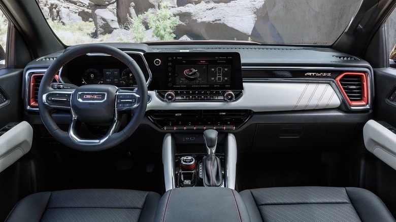 2025 GMC Canyon interior-view from middle