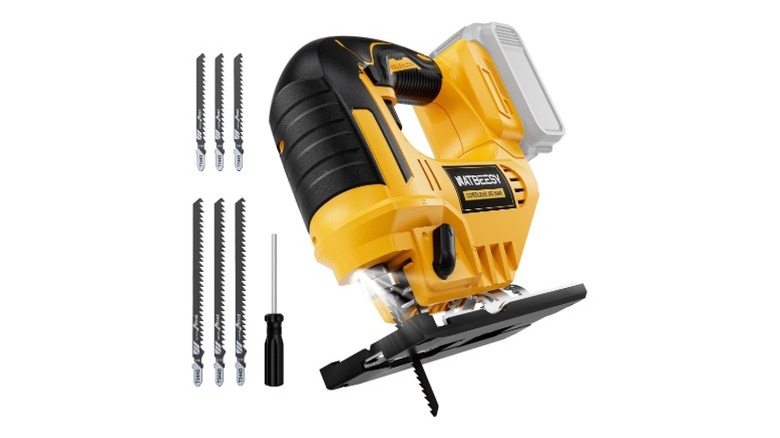 Natbeesy Cordless Jig Saw with extra blades
