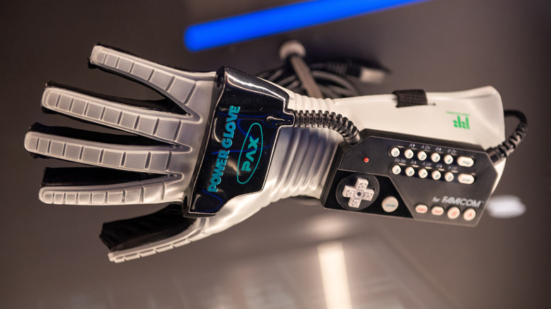Power Glove on table