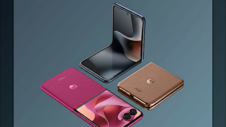 The official image of the Motorola Razr 2025