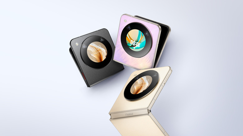 A Nubia Flip 5G phone