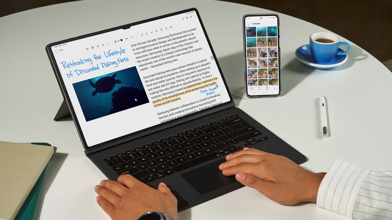 Samsung Galaxy Tab S9 Ultra and Galaxy S23