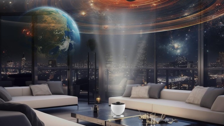 Planetarium Galaxy Projector