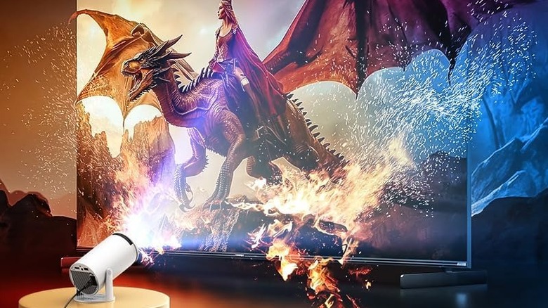 QIOALET Mini Projector