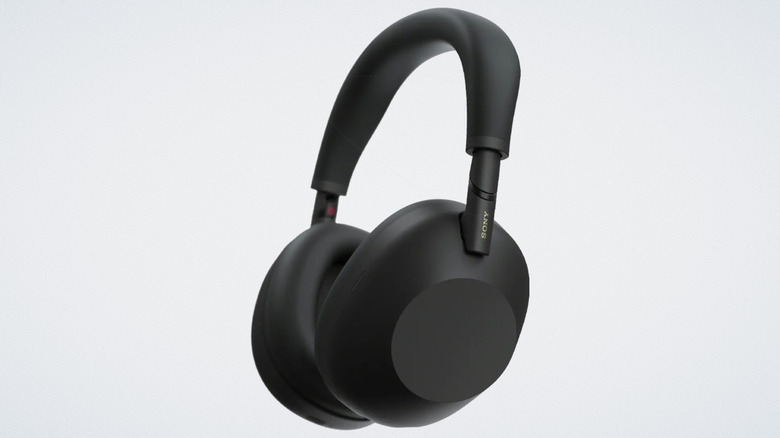 Sony WH1000-XM6 headphones on white background