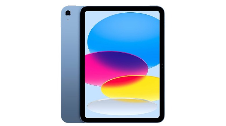 Front screen of Apple iPad