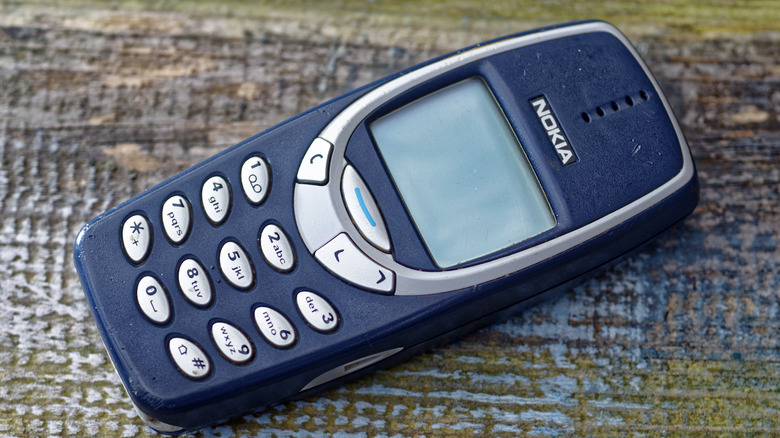 Old Nokia mobile phone