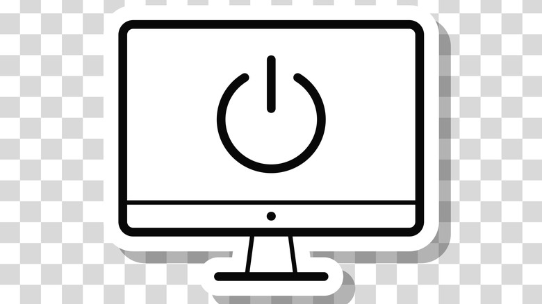 Physical controls on Asus monitor