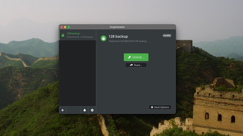 Cryptomator on macOS
