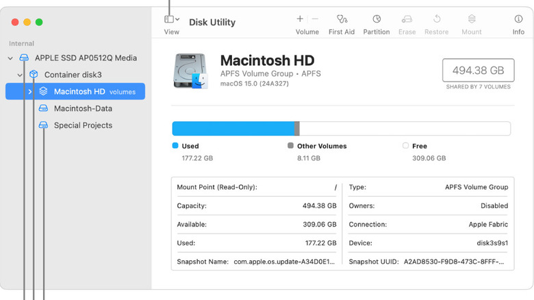 Mac Disk Utility Encryption Example