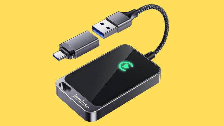 Jemluse wireless CarPlay adapter