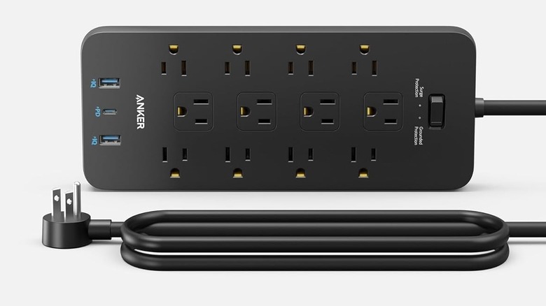 Anker 351 Power Strip on white background